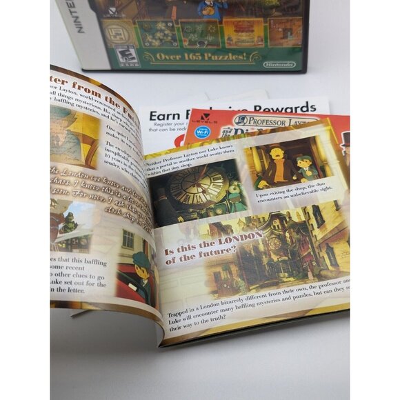 Professor Layton and the Unwound Future Nintendo DS Case & Manual Only - Picture 6 of 6
